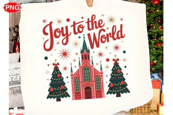 Christian Christmas, Joy to the World T-Shirt Designs