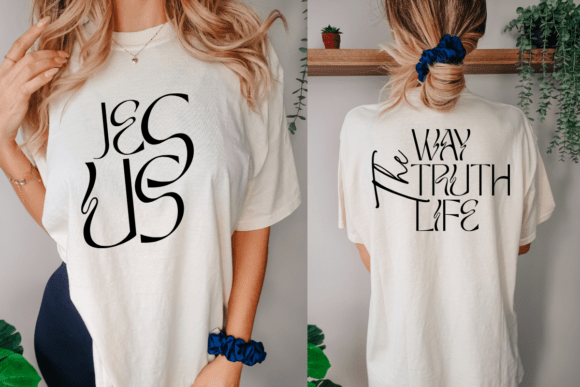 Jesus the Way Truth Life SVG, Christian Freebies