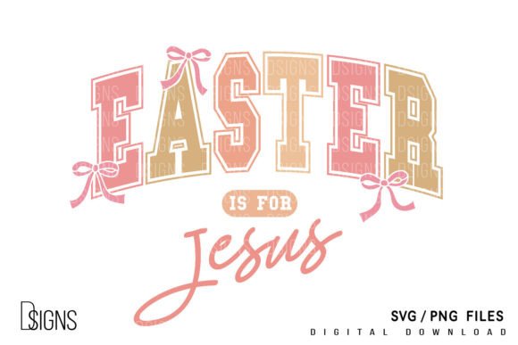 Retro Easter is for Jesus T-Shirt Designs